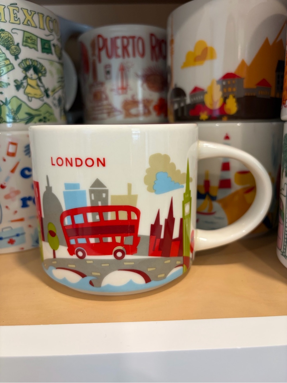 Starbucks You Are Here Mug London